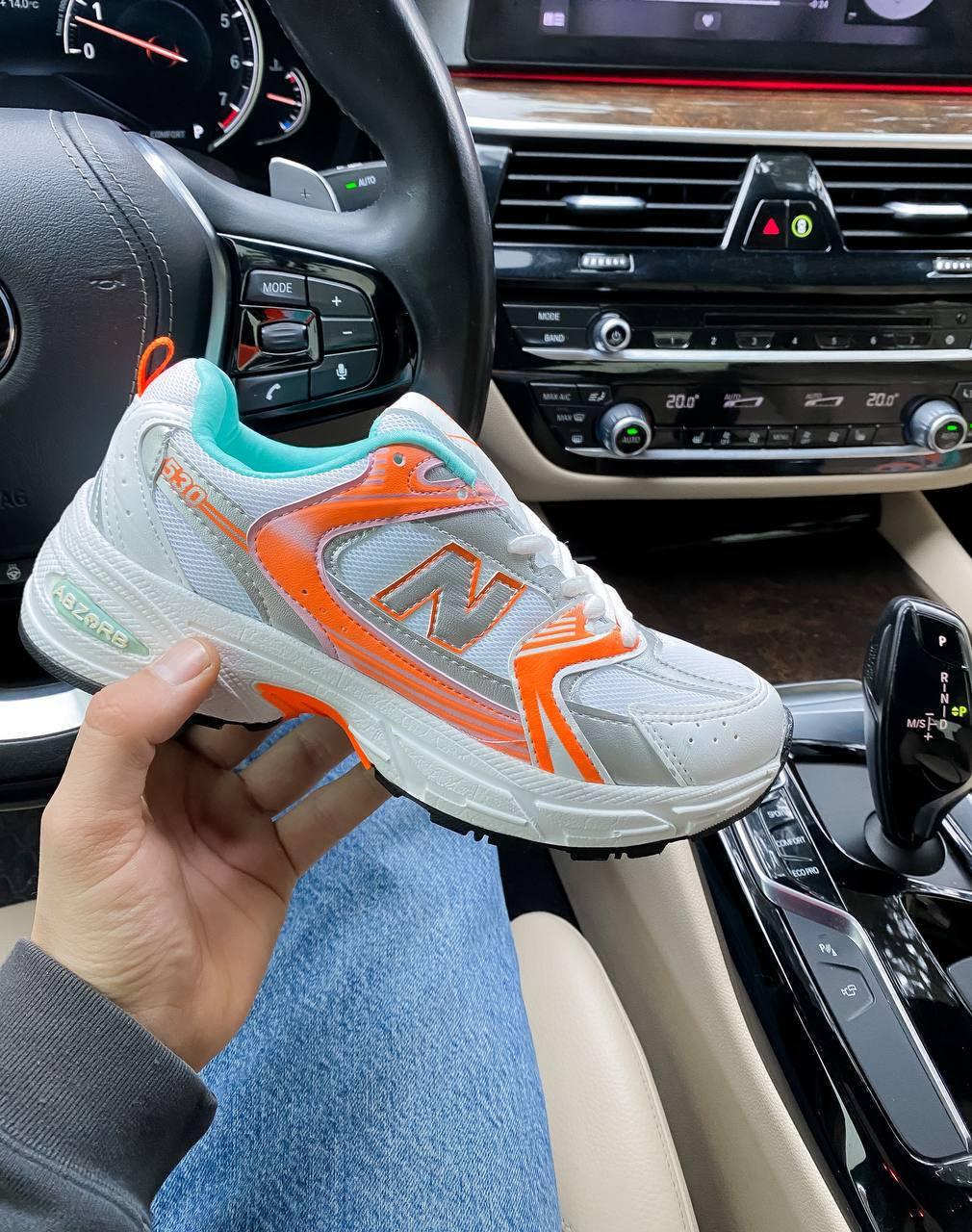 New Balance 530 Silver Orange 1