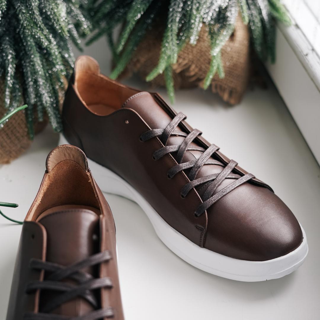 Sneakers Ikos 389 Brown White
