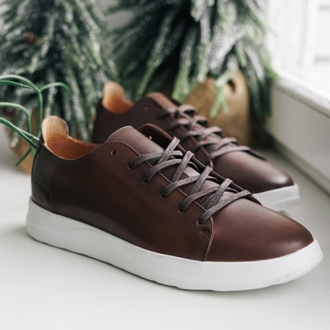 Sneakers Ikos 389 Brown White