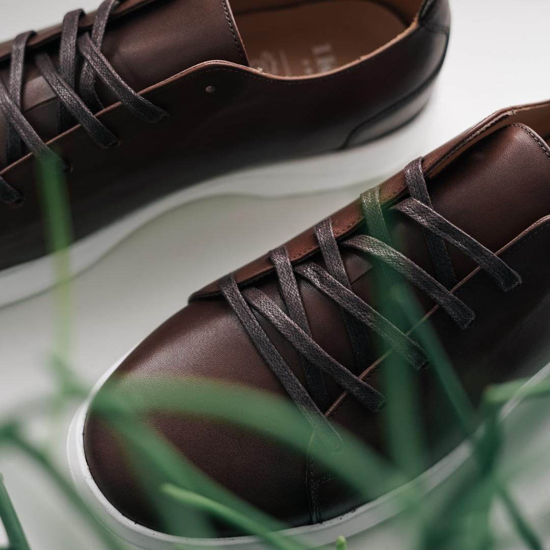 Sneakers Ikos 389 Brown White