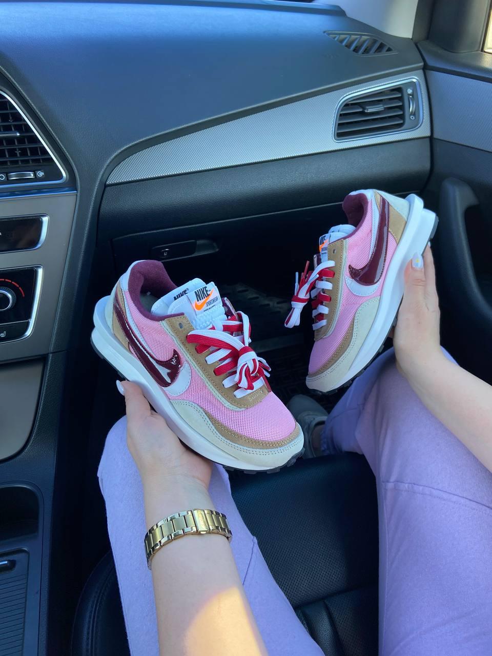Nike VaporWaffle Sport Fuschia X Sacai Pink