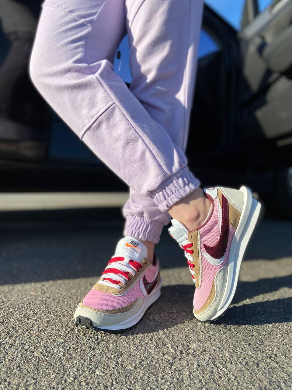 Nike VaporWaffle Sport Fuschia X Sacai Pink