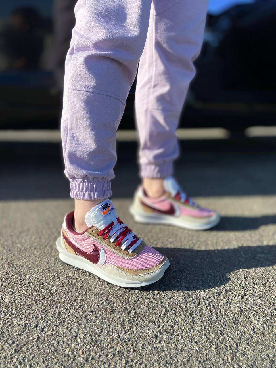 Nike VaporWaffle Sport Fuschia X Sacai Pink
