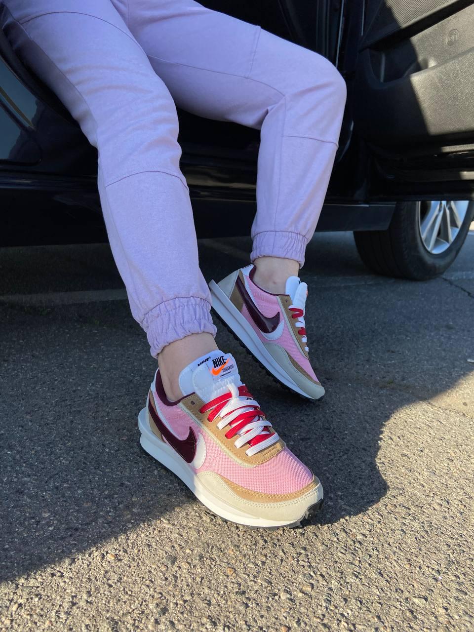 Nike VaporWaffle Sport Fuschia X Sacai Pink