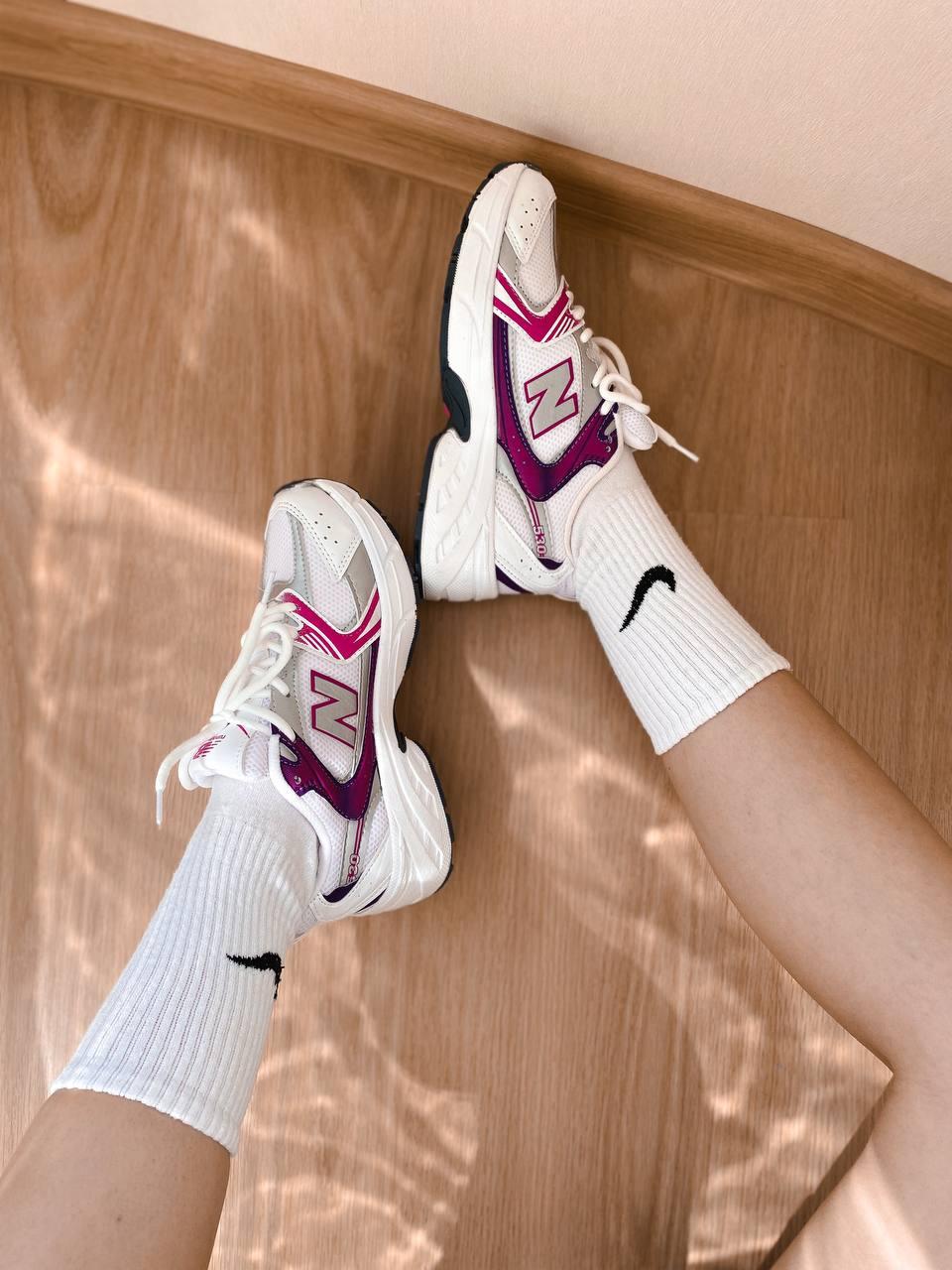 New Balance 530 Silver Crimson