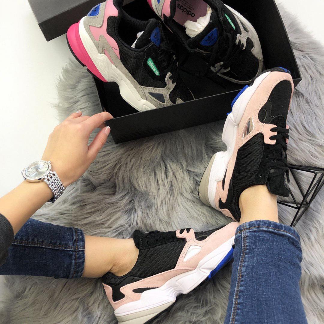 Adidas Falcon Pink Black White