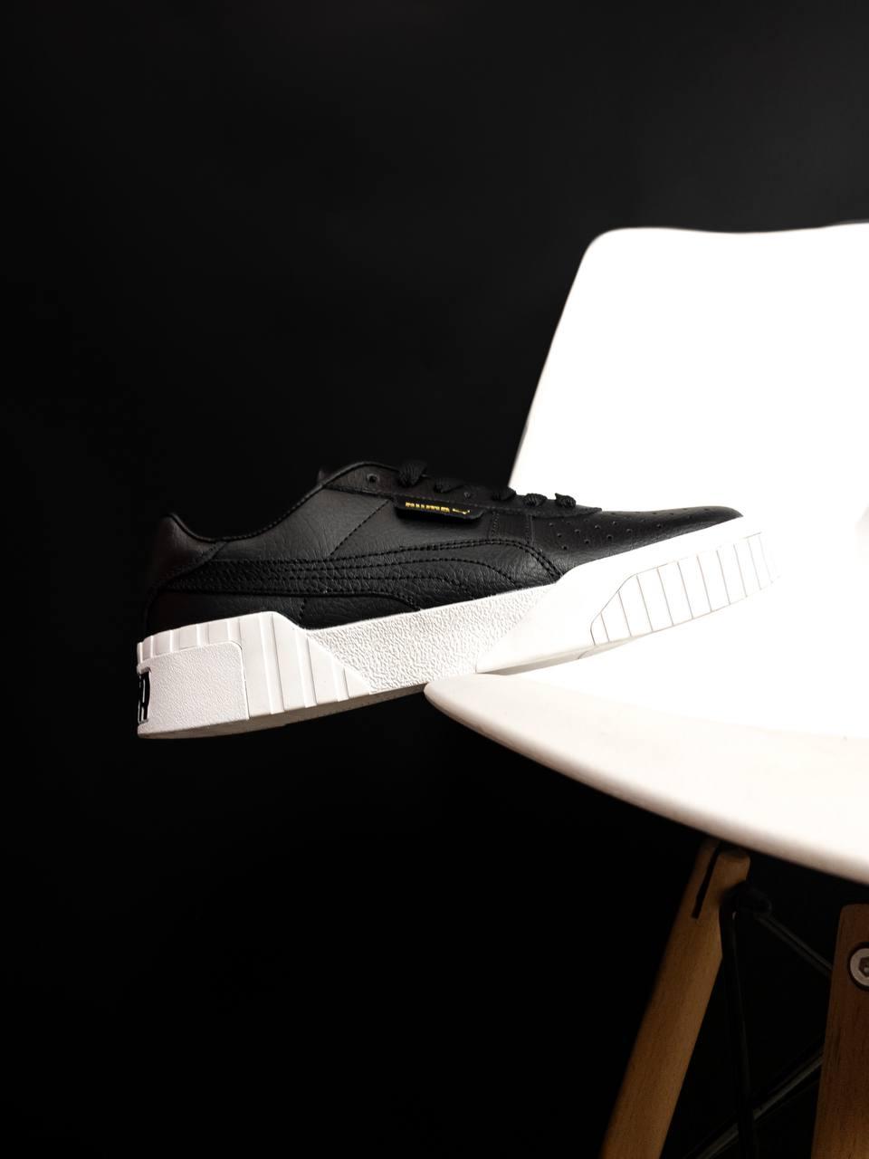 Puma Cali Black White