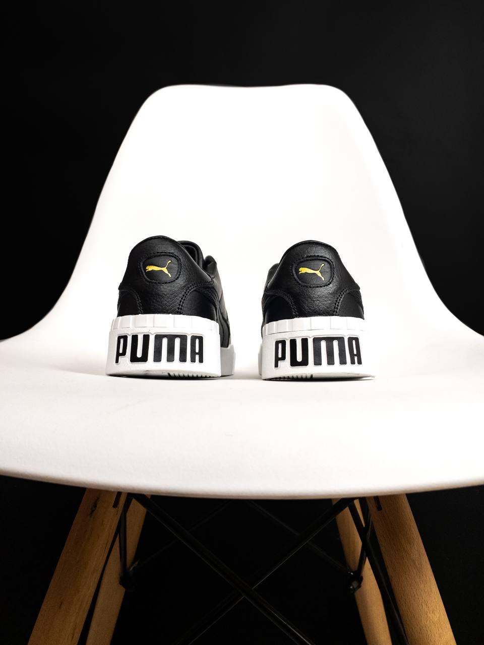 Puma Cali Black White