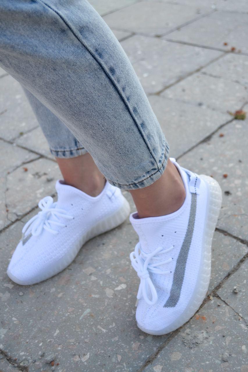 Sneakers 350 White Grey Line