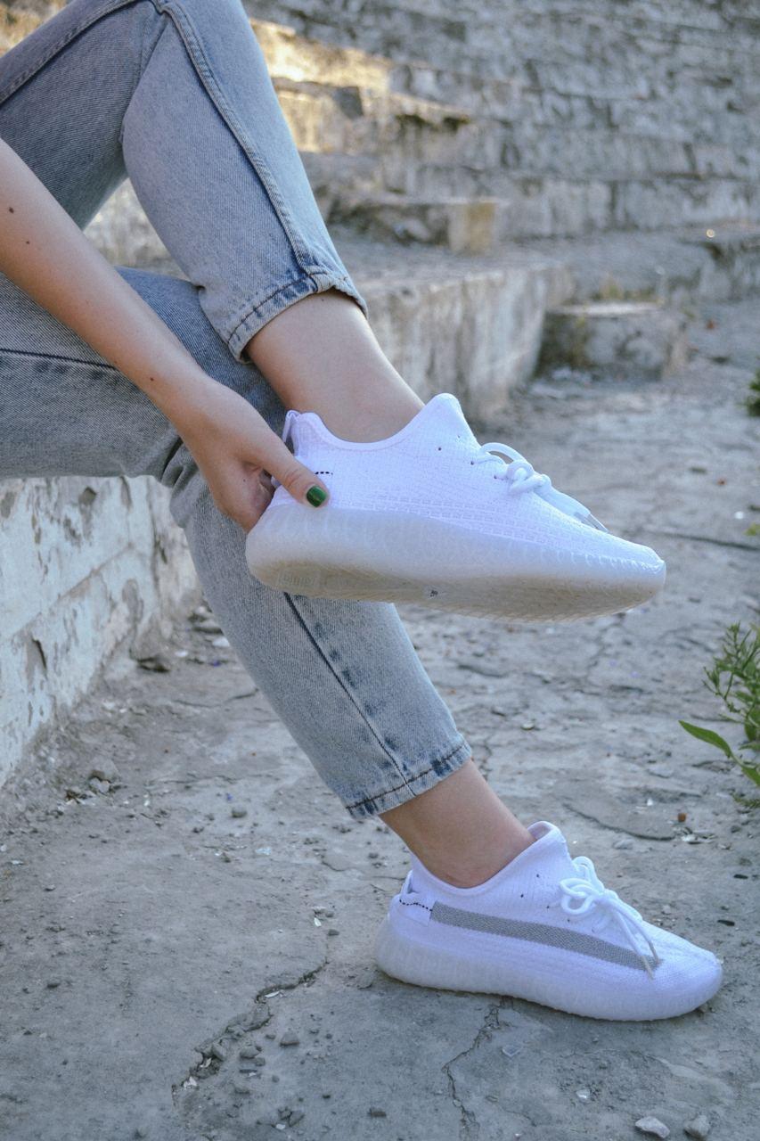 Sneakers 350 White Grey Line