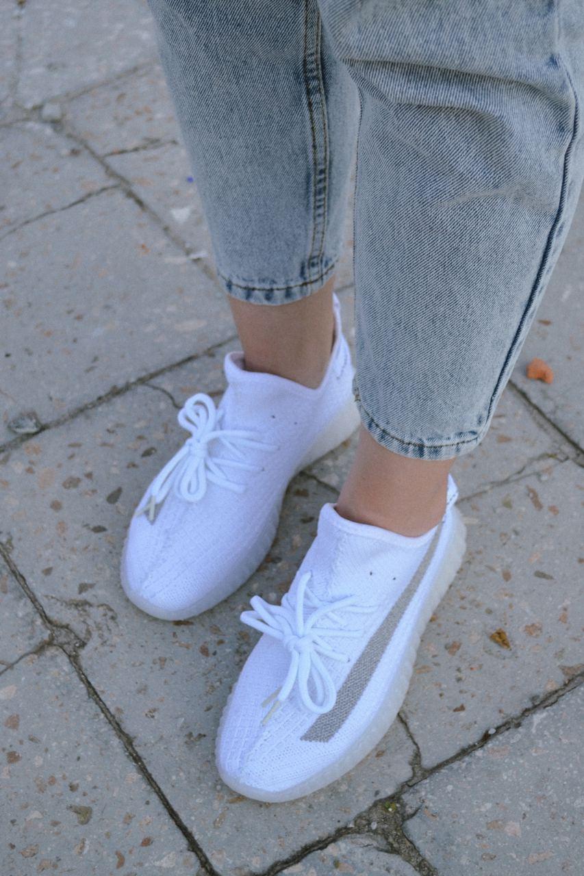 Sneakers 350 White Grey Line