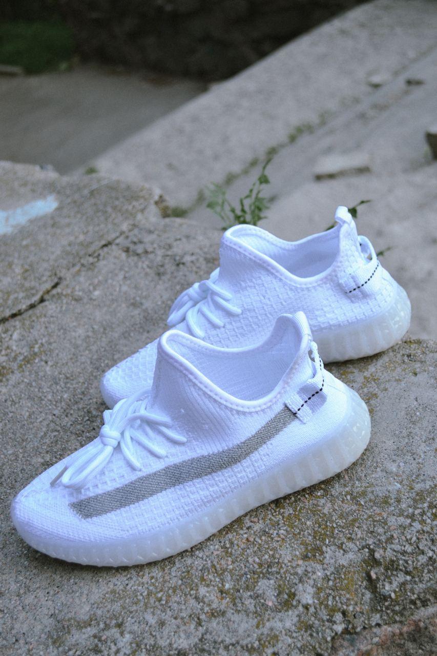 Sneakers 350 White Grey Line
