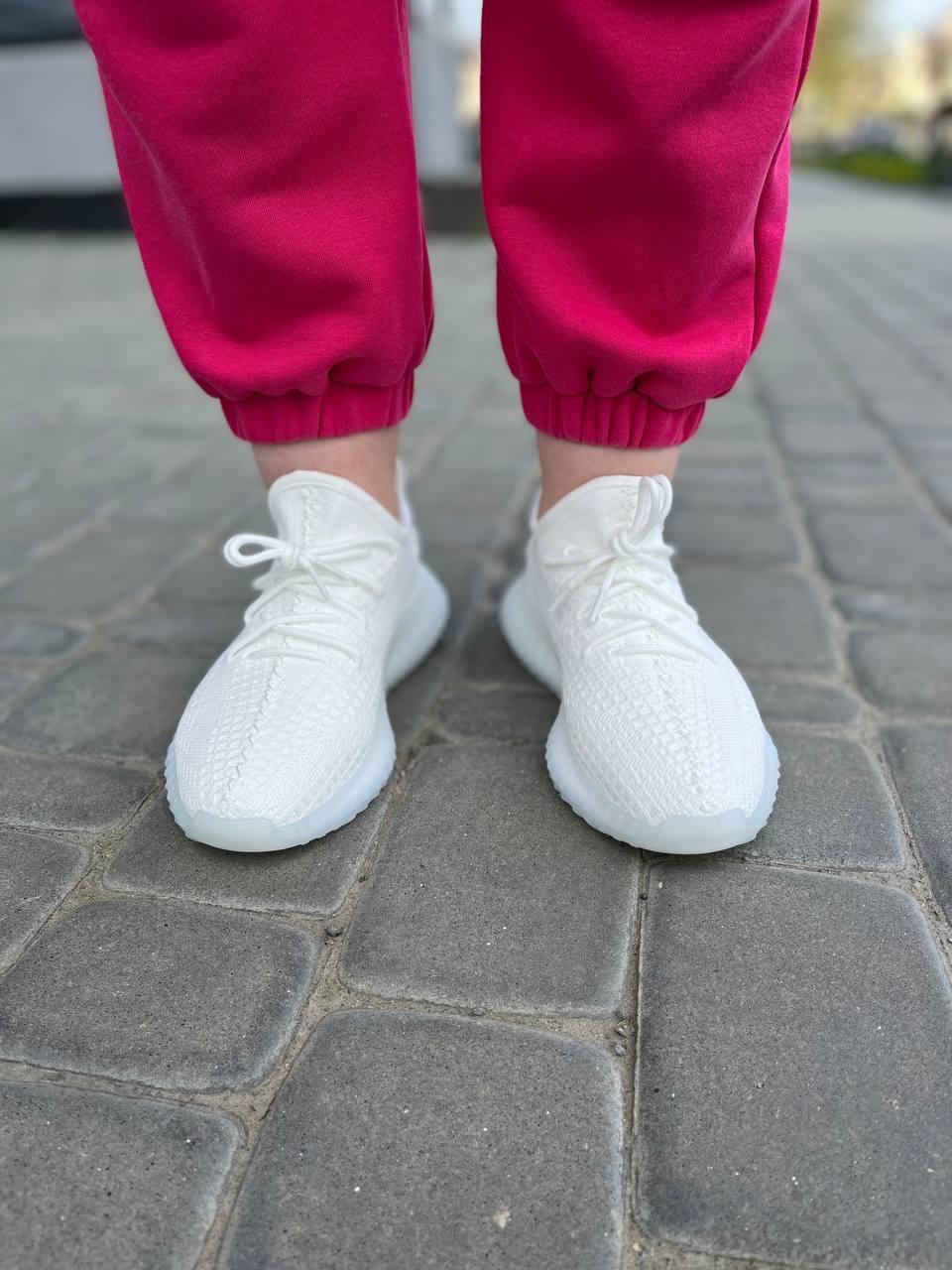 Adidas Yeezy Boost 350 V2 Triple Full White 2