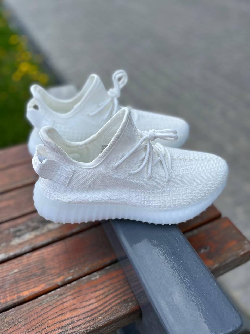 Adidas Yeezy Boost 350 V2 Triple Full White 2