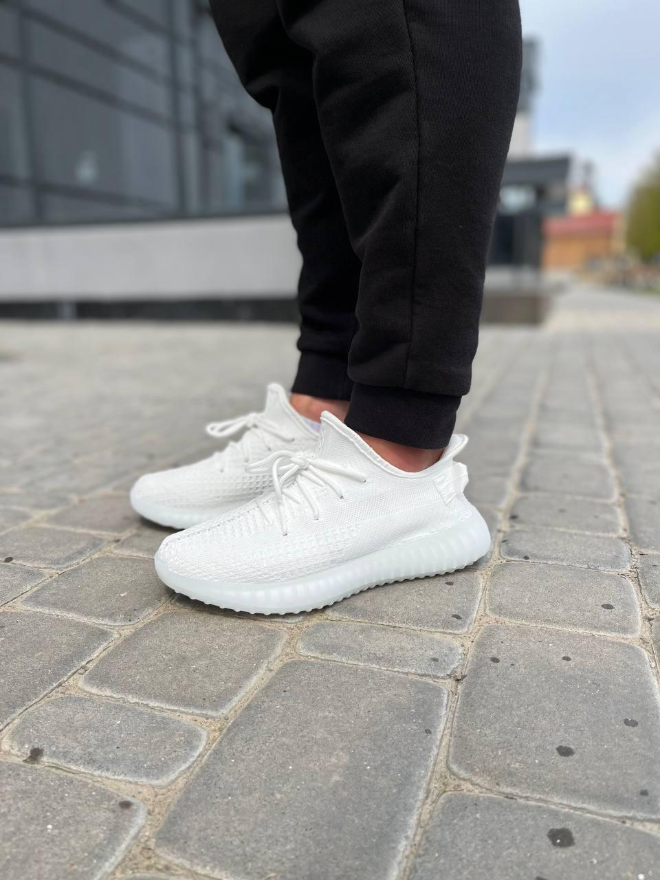 Adidas Yeezy Boost 350 V2 Triple Full White 2