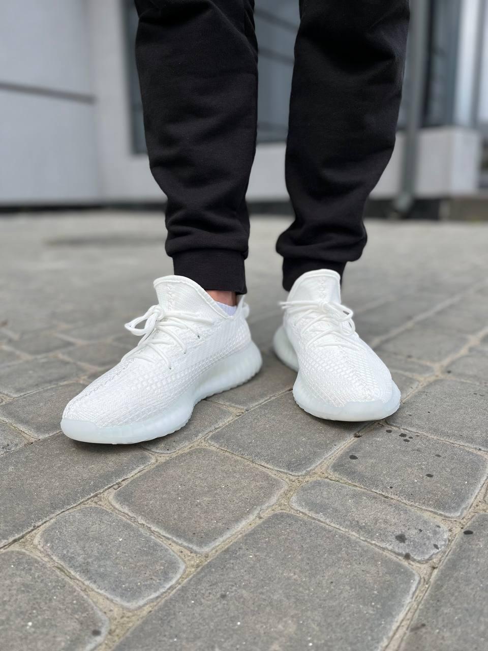 Adidas Yeezy Boost 350 V2 Triple Full White 2