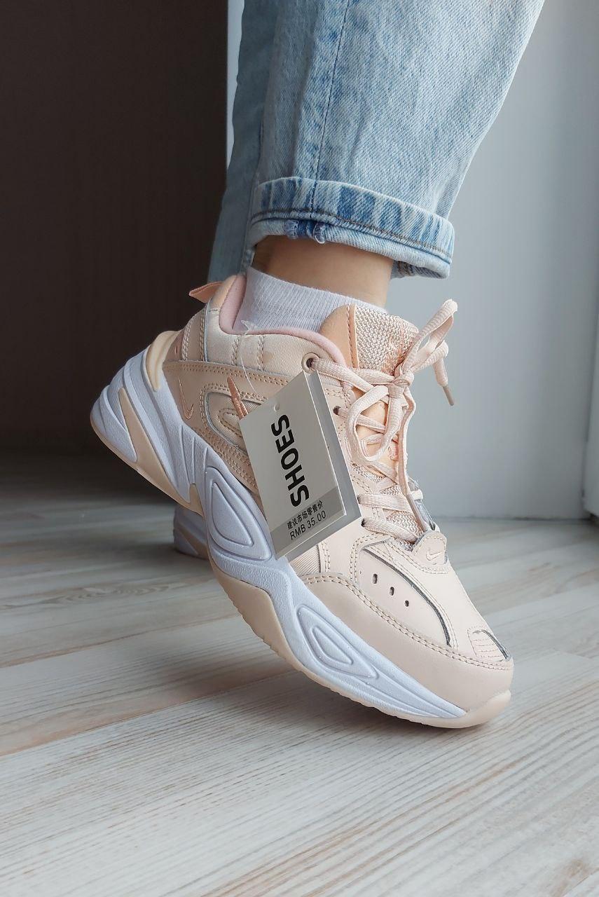 Nike M2K Tekno Beige White 1