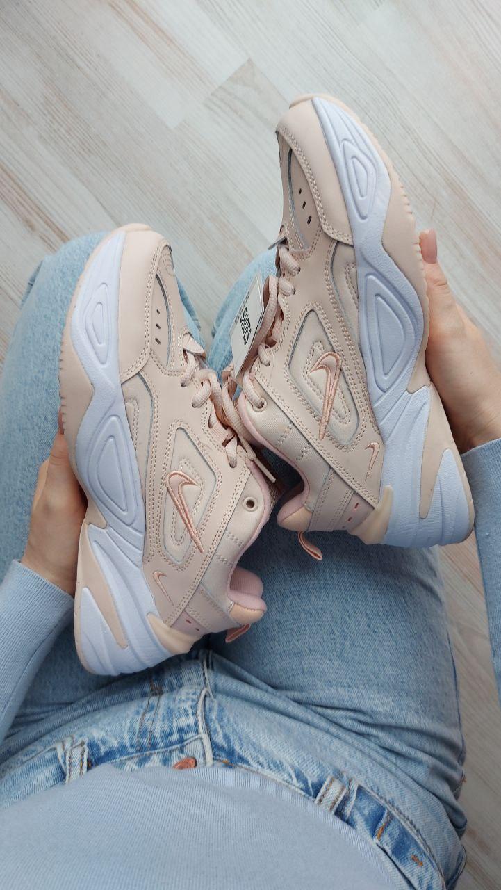 Nike M2K Tekno Beige White 1