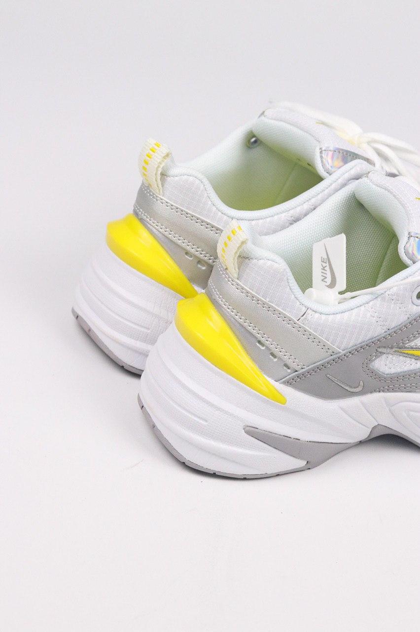 Nike M2k Tekno Grey Dynamic Yellow