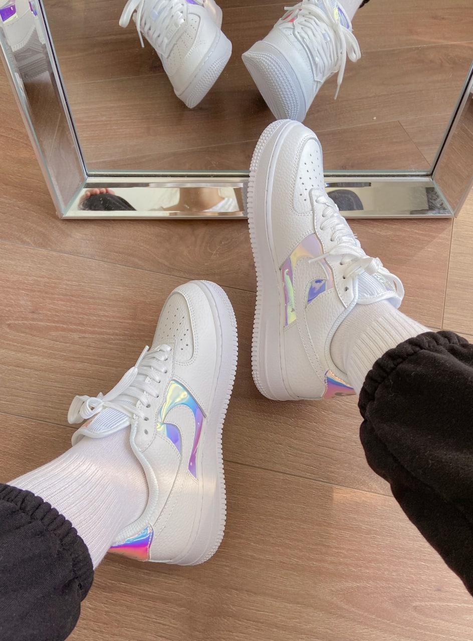 Nike Air Force 1 Low White Silver