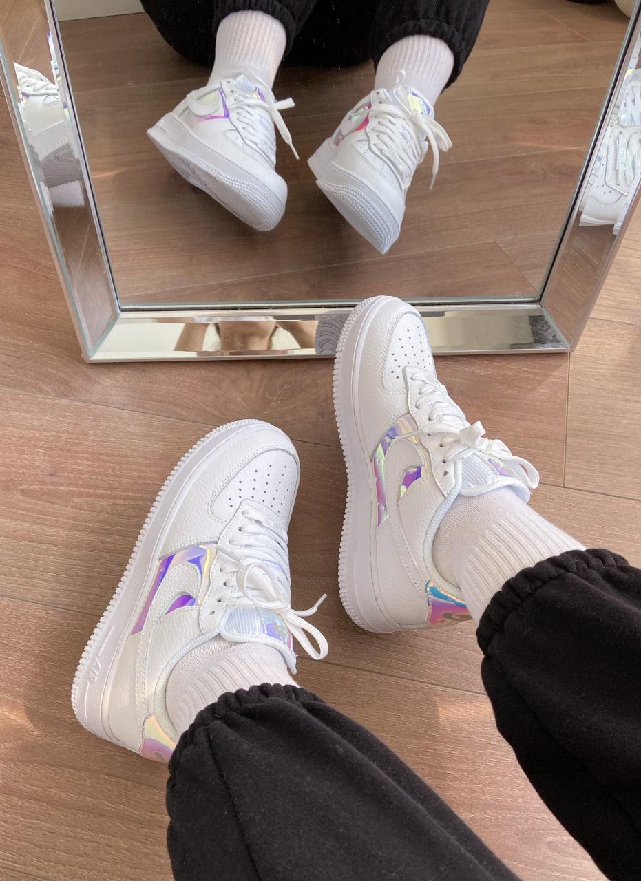 Nike Air Force 1 Low White Silver