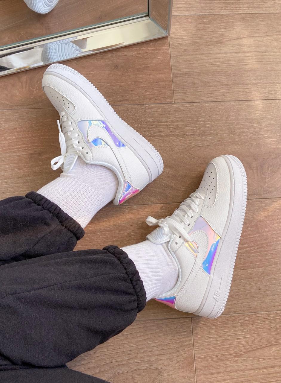 Nike Air Force 1 Low White Silver