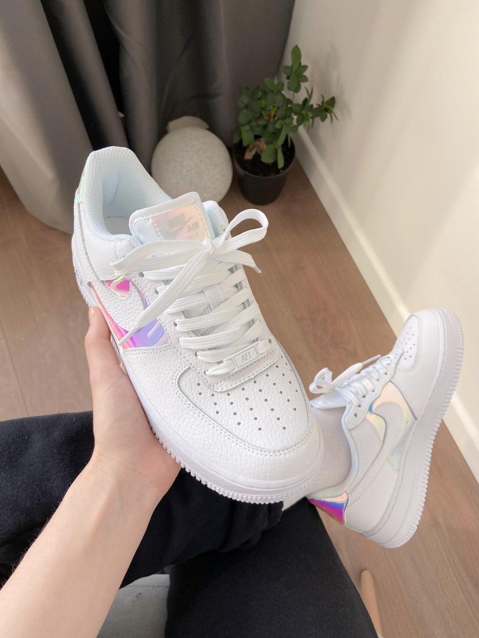 Nike Air Force 1 Low White Silver