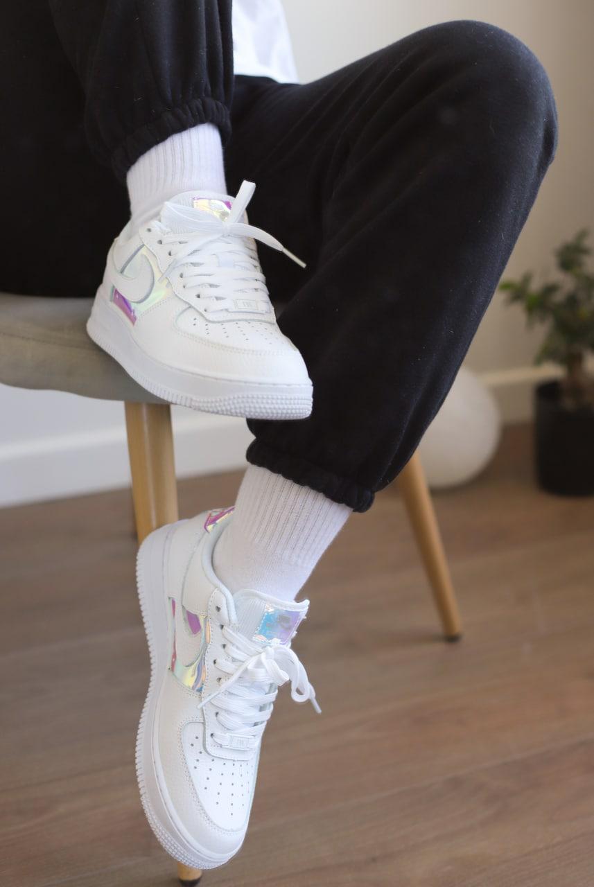 Nike Air Force 1 Low White Silver