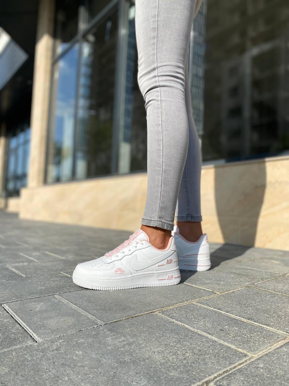 Nike Air Force 1 White Pink 7
