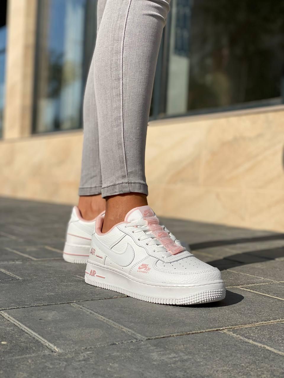 Nike Air Force 1 White Pink 7