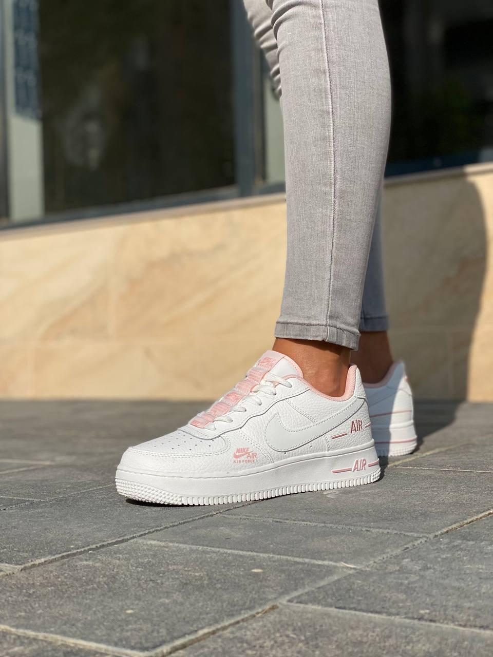 Nike Air Force 1 White Pink 7