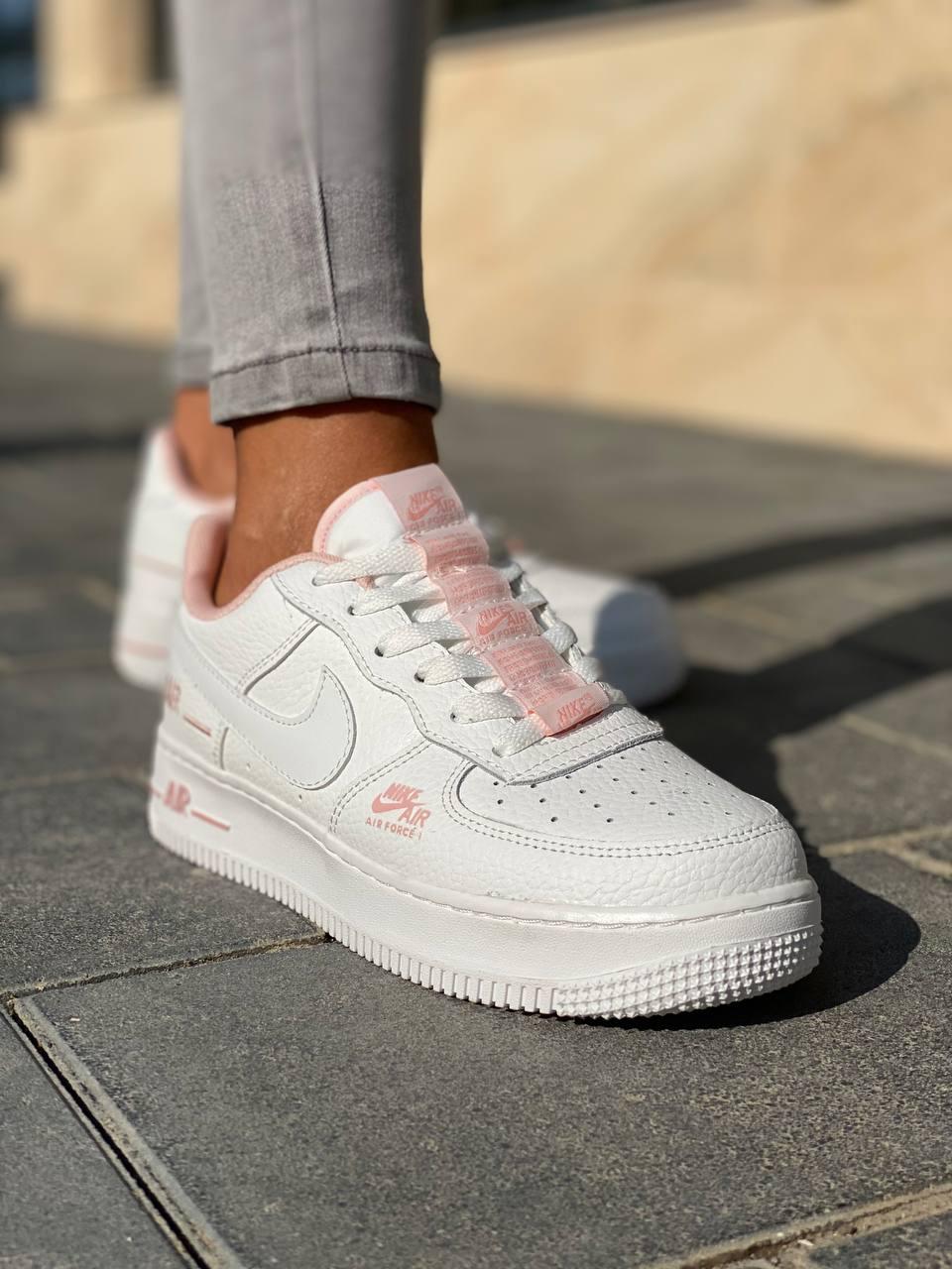 Nike Air Force 1 White Pink 7