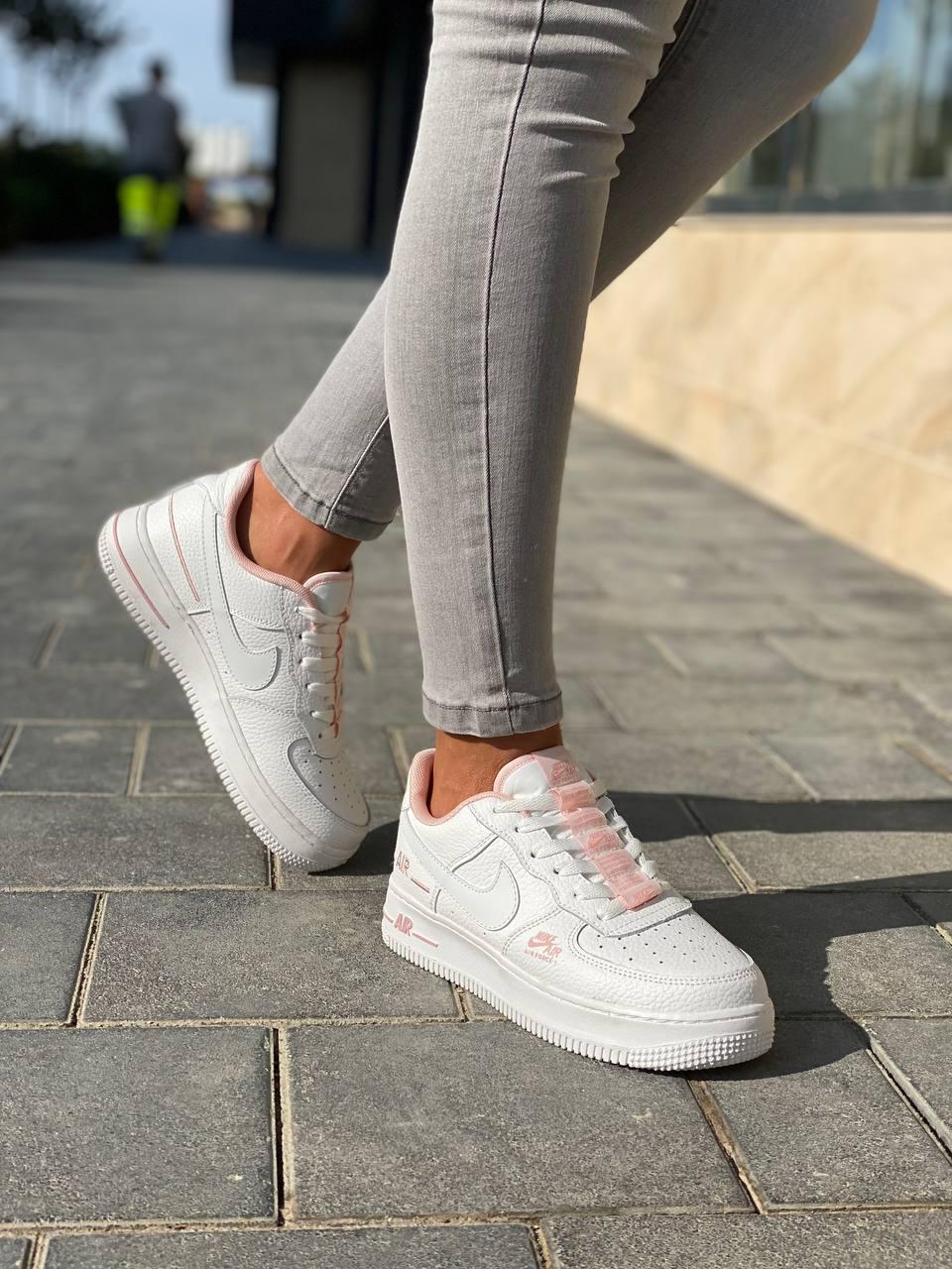 Nike Air Force 1 White Pink 7