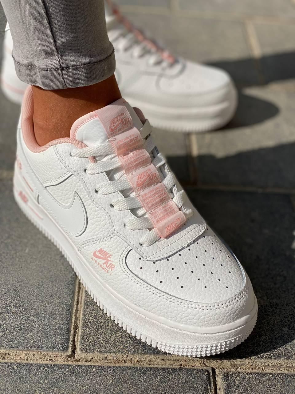 Nike Air Force 1 White Pink 7