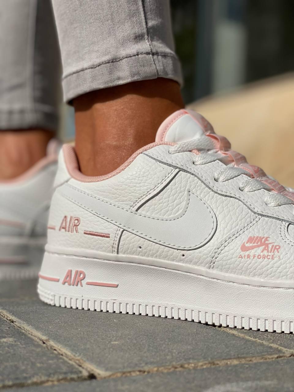 Nike Air Force 1 White Pink 7