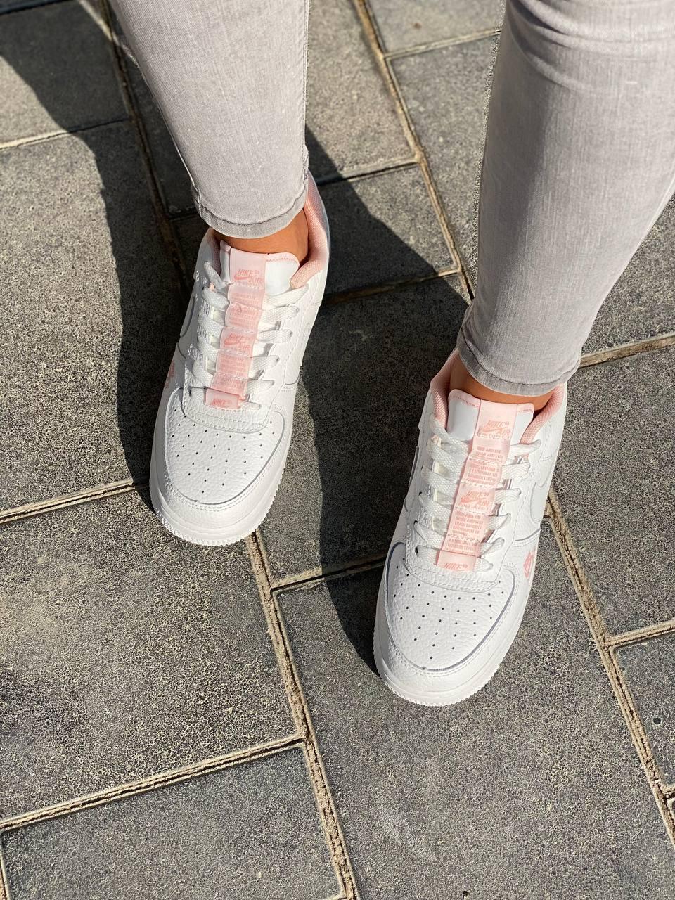Nike Air Force 1 White Pink 7