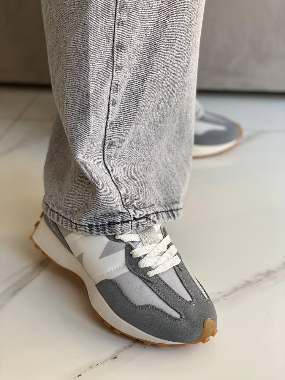 New Balance 327 Grey White 3
