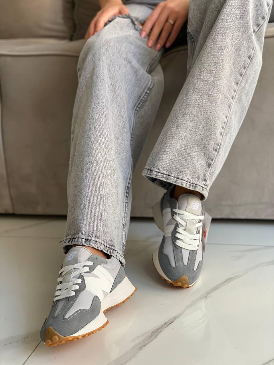 New Balance 327 Grey White 3