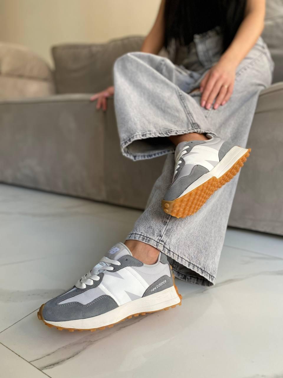 New Balance 327 Grey White 3