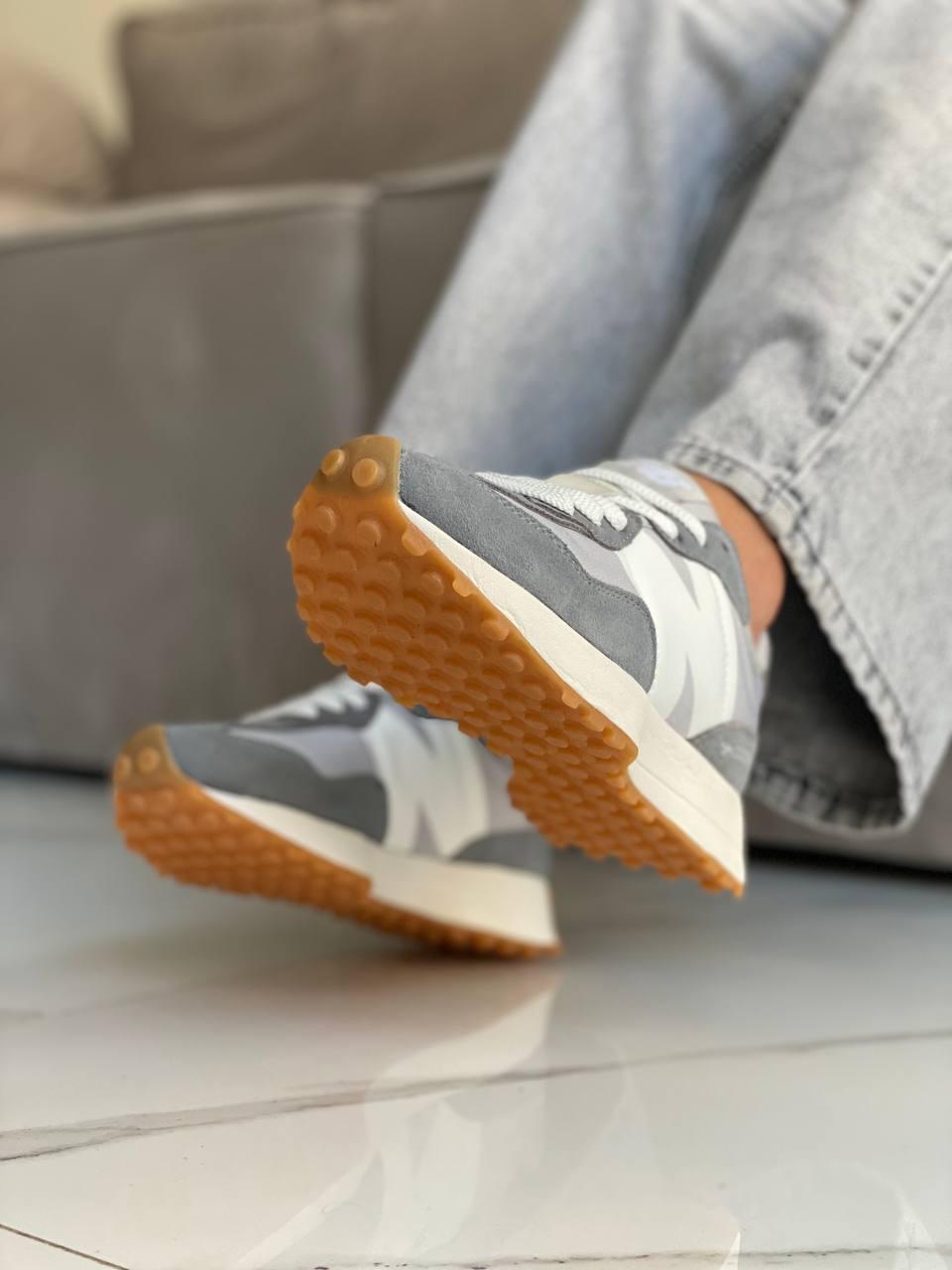 New Balance 327 Grey White 3