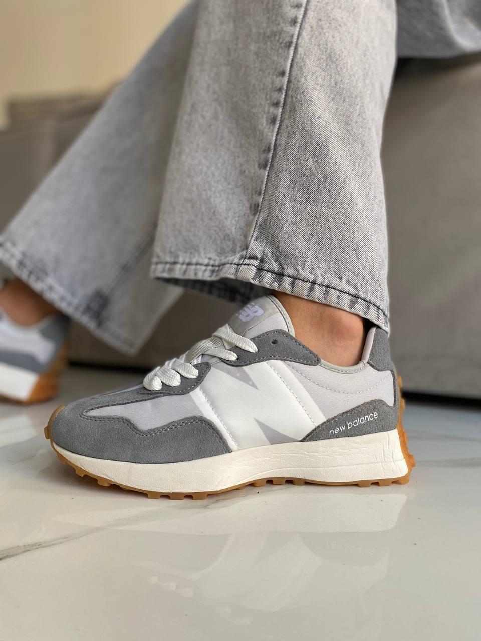 New Balance 327 Grey White 3