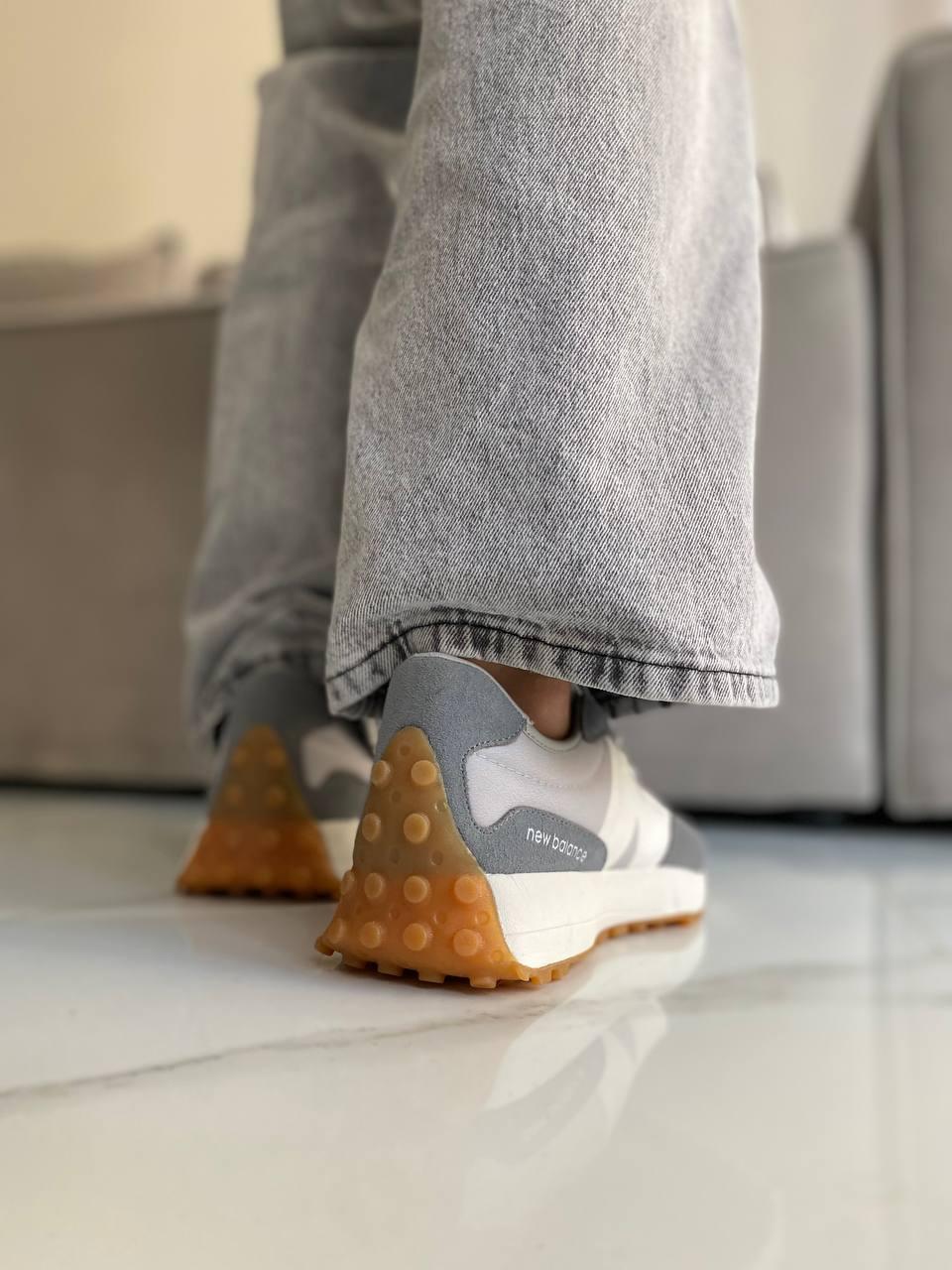 New Balance 327 Grey White 3