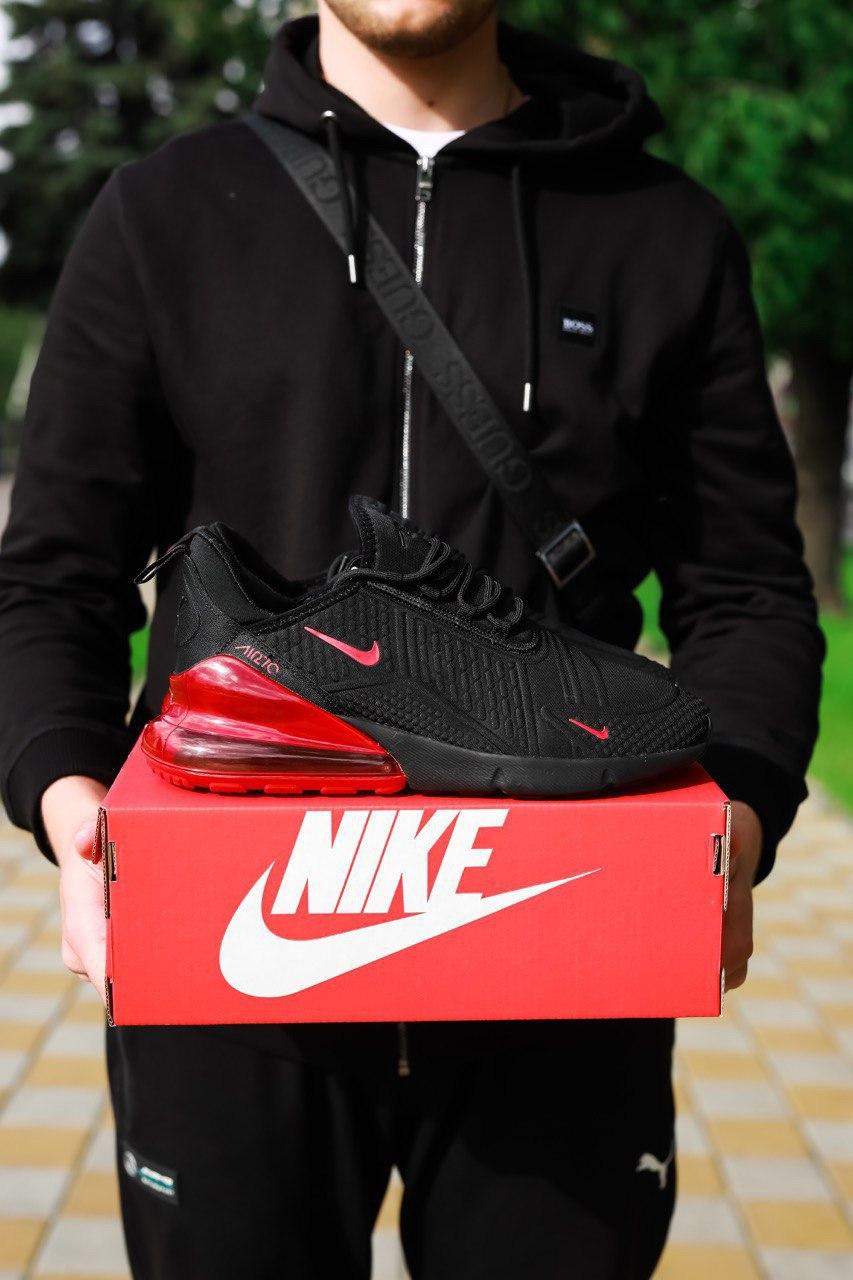 Nike Air Max 270 Black Red 1