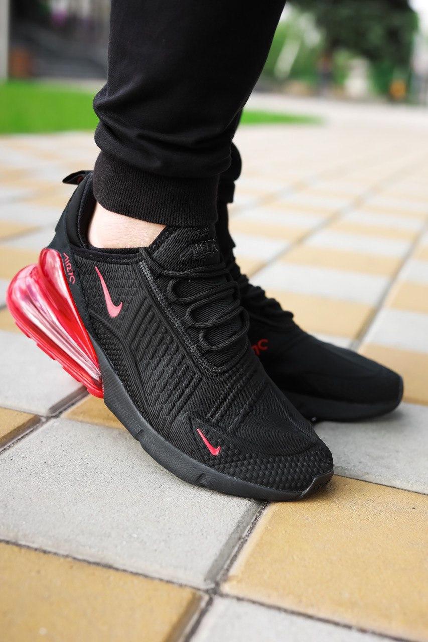 Nike Air Max 270 Black Red 1