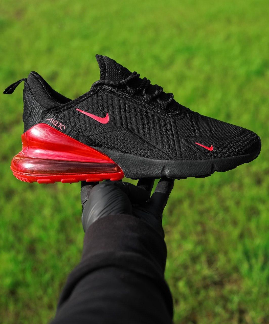 Nike Air Max 270 Black Red 1