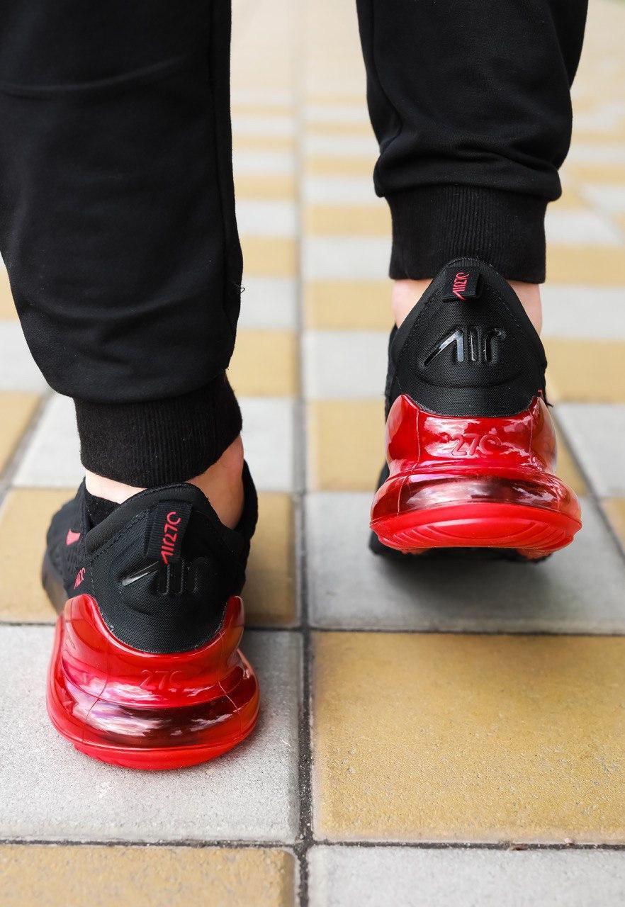 Nike Air Max 270 Black Red 1