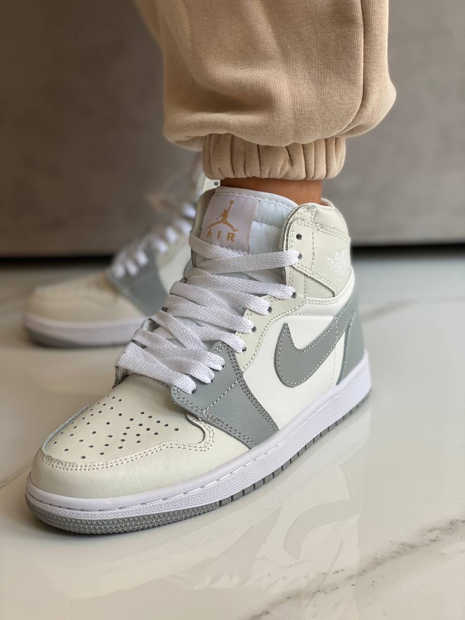Nike Air Jordan 1 Retro High Grey White