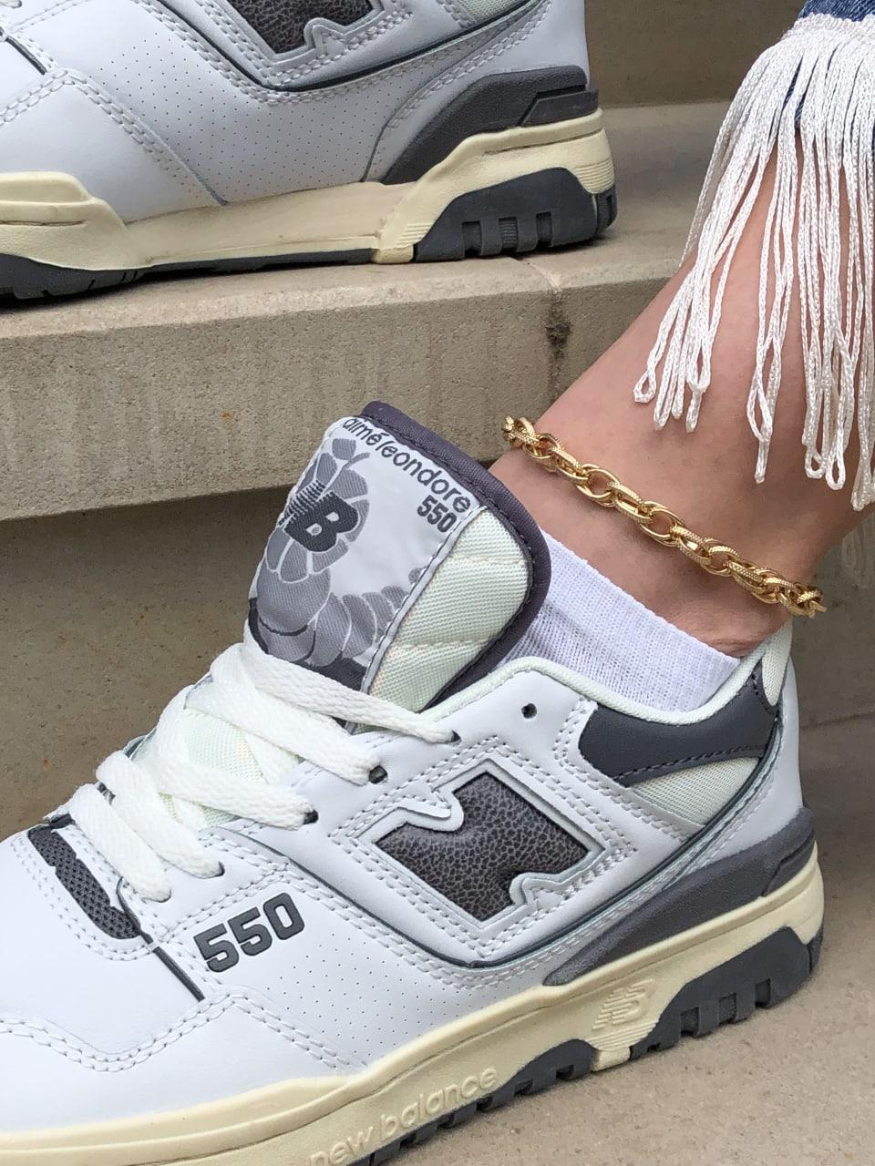 New Balance 550 Aime Leon Dore White Navy