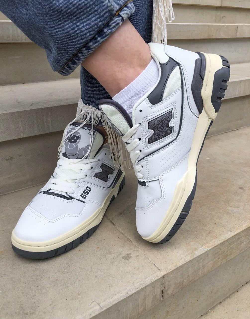 New Balance 550 Aime Leon Dore White Navy