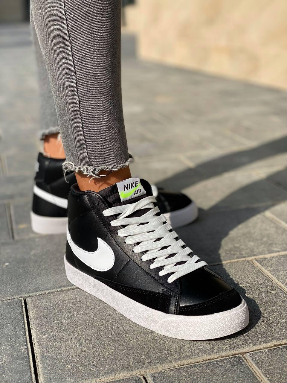 Nike Blazer High Black White